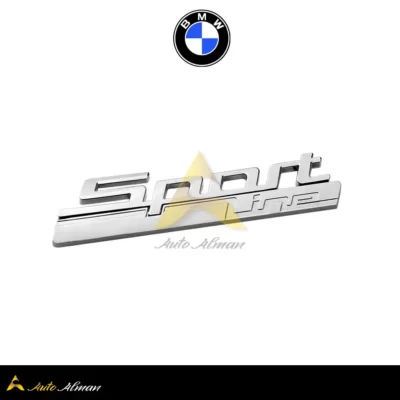 نوشته گلگیر sport line BMW