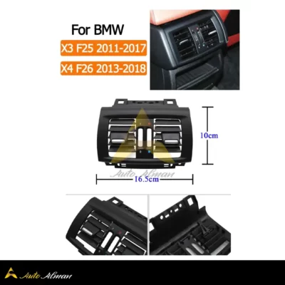 دریچه کولر عقب بی ام و x4 f25