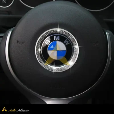 حلقه نگین دار آرم فرمان بBMW