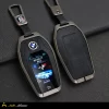 کاور ریموت تصویری بی ام و فلز چرم دودی