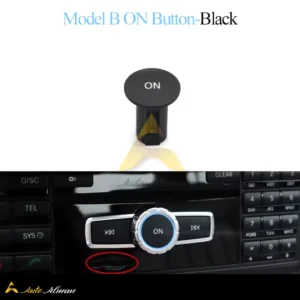 دکمه on پنل پخش مرسدس بنز مدل B