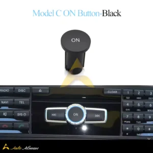 دکمه on پنل پخش مرسدس بنز مدل C