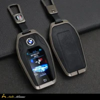 کاور ریموت تصویری بی ام و فلز چرم