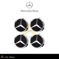 قالپاق مرسدس بنز مشکی ستاره کروم