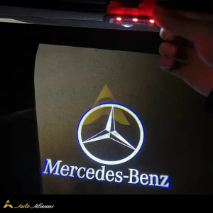 لوگوی زیر درب مرسدس بنز S Class