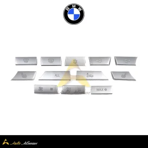 کاور دکمه پنل ایرکاندیشن بی ام و 4 کاور دکمه پنل ایرکاندیشن بی ام و