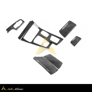 ست تریم کربن داخل کابین بی ام و سری ۵ درب داشبورد و کنسول