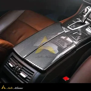 ست تریم کربن داخل کابین بی ام و سری ۵ کنسول وسط