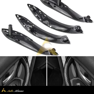 ست قاب دستگیره درب کربن بی ام و سری ۳ و ۴