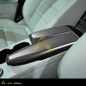 قاب درب کنسول وسط کربن بنز C W204