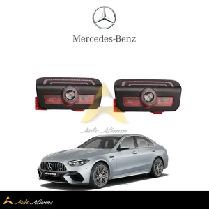 لوگوی زیر درب بنز C200L W206