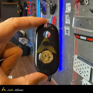 درب ریموت AMG مرسدس بنز 2025 مشکیی طلایی